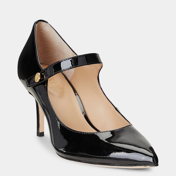 RALPH LAUREN | Lanette Patent Leather Mary Jane Pumps Sz 8.5M - Picture 2 of 6